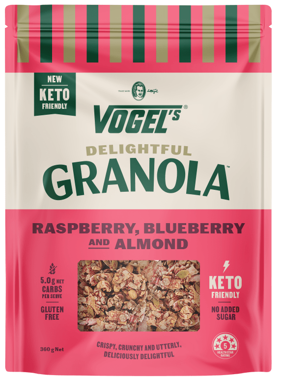 Delightful Granola Raspberry, Blueberry and Almond » Vogel's Bread & Cereal Nothing Compares