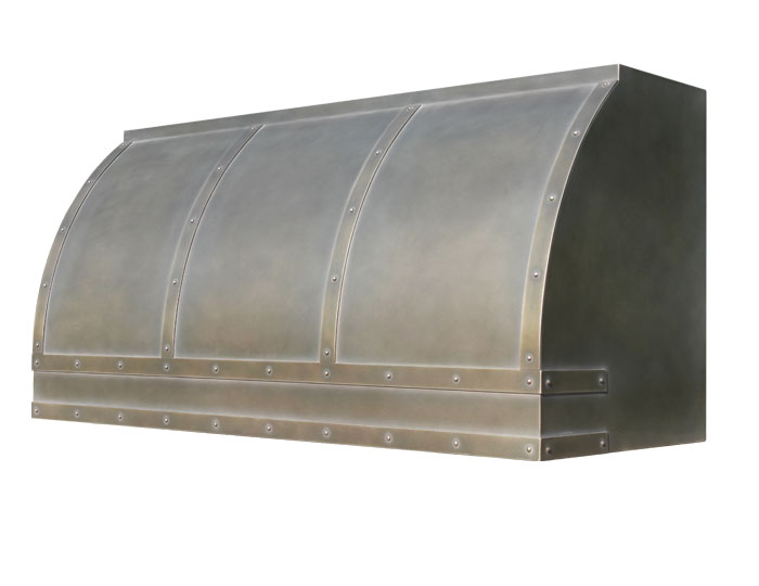 Barrel Range Hood Vogler Metalwork & Design Custom Range Hoods
