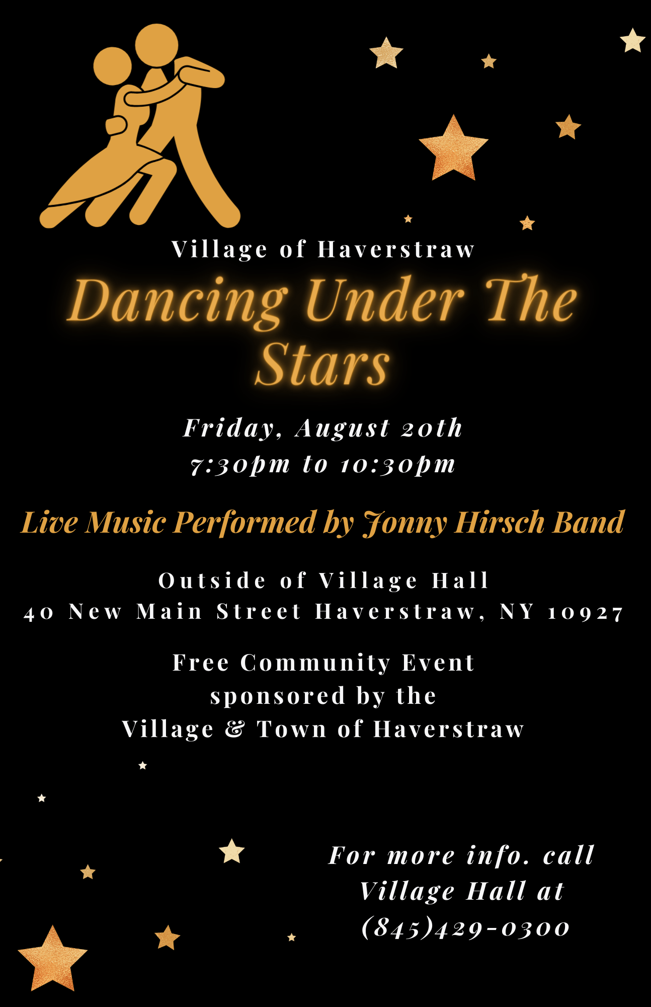 Dancing Under The Stars The Village of Haverstraw New York
