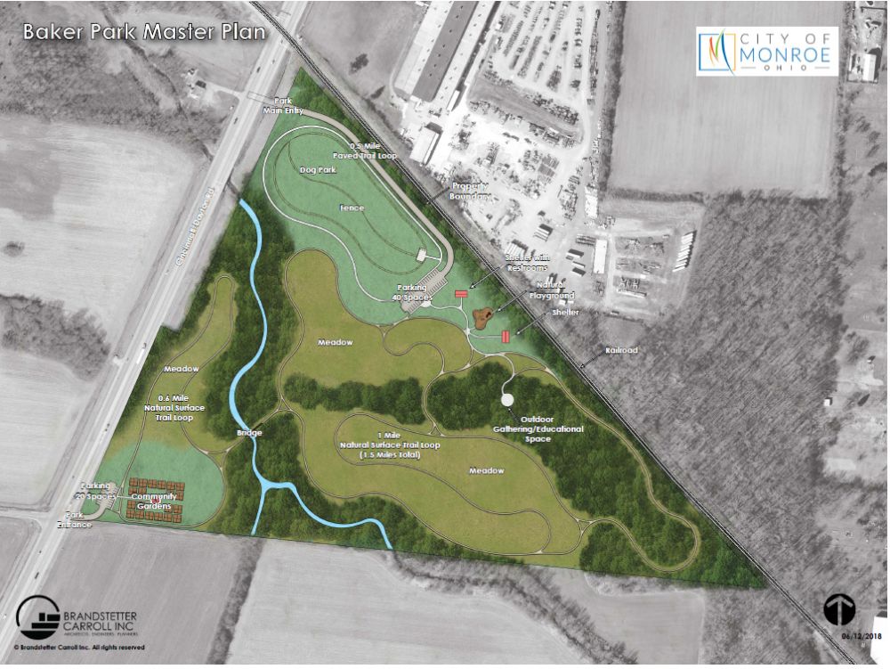 Master Park Plans for All Monroe Parks The Voice of Monroe, Ohio