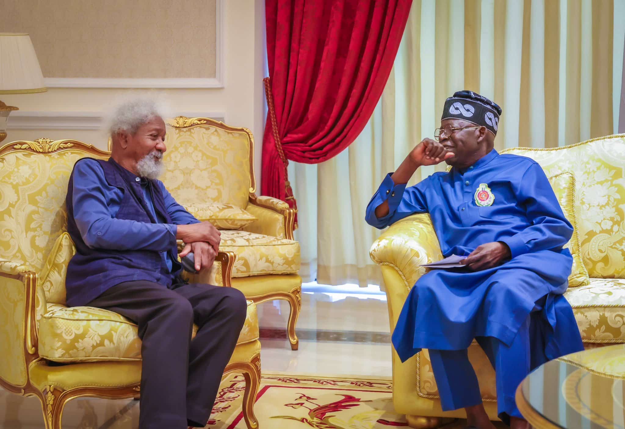 Soyinka's Sage Advice Falls on Deaf Ears Tinubu's Stubborn Stance