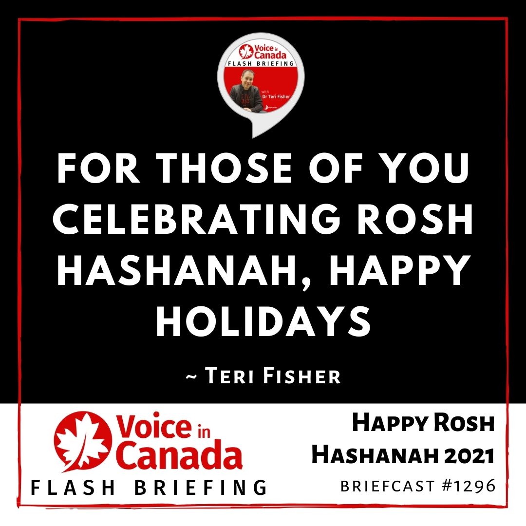 Happy Rosh Hashanah 2021 Voice in Canada