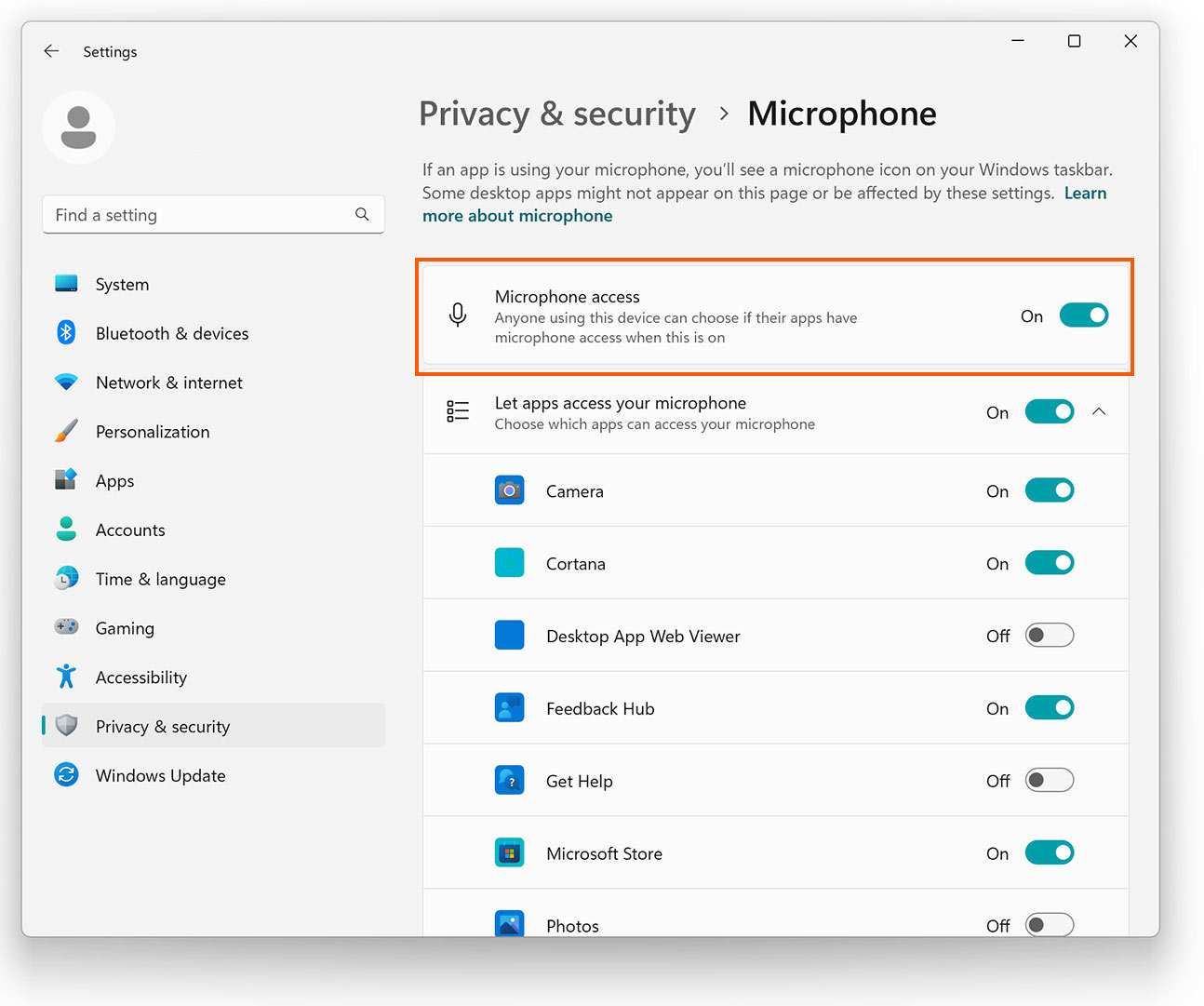 Setup VoiceMeeter with Windows 11 Disable Mic Privacy VOICEMEETER by