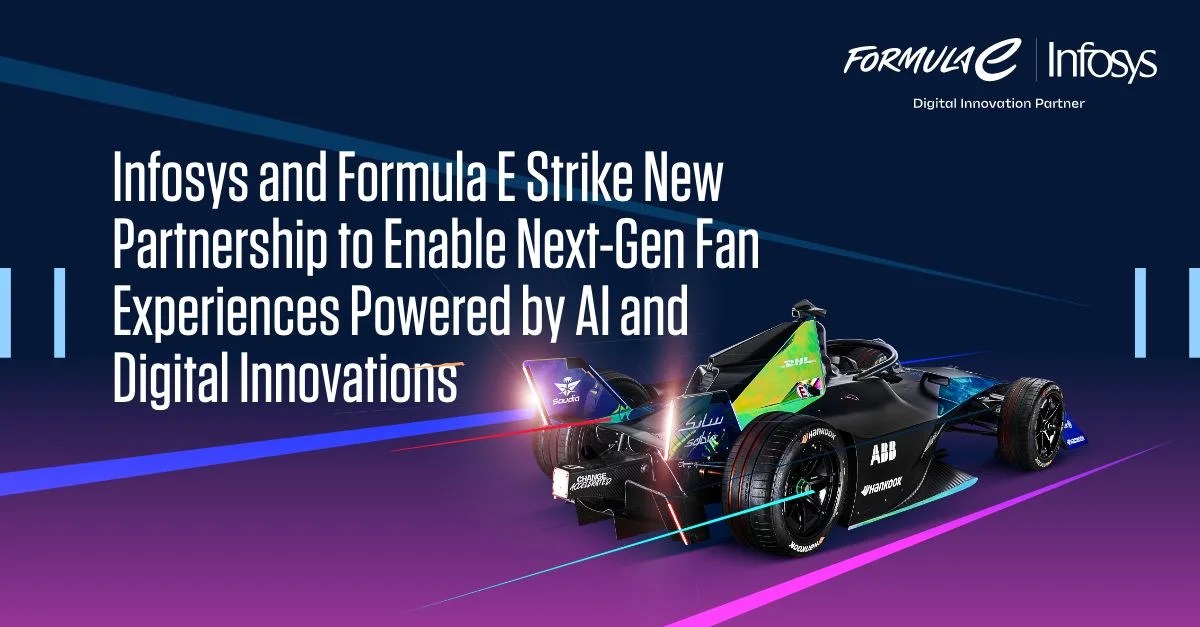 Infosys and Formula E Strike New Partnership to Enable NextGen Fan