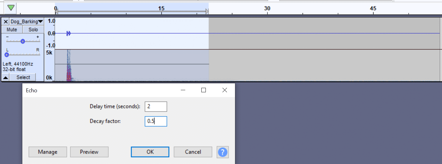 How to Add Echo in Audacity? Voice Over Tip