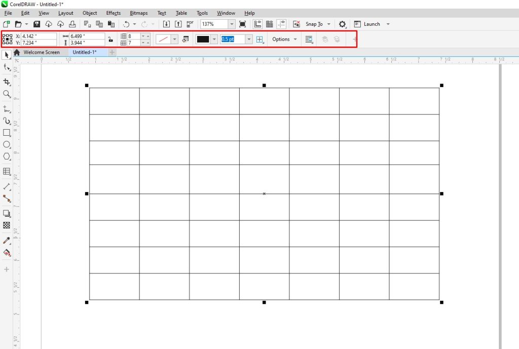 How to Insert Text in a Table in CorelDRAW Void Graphics