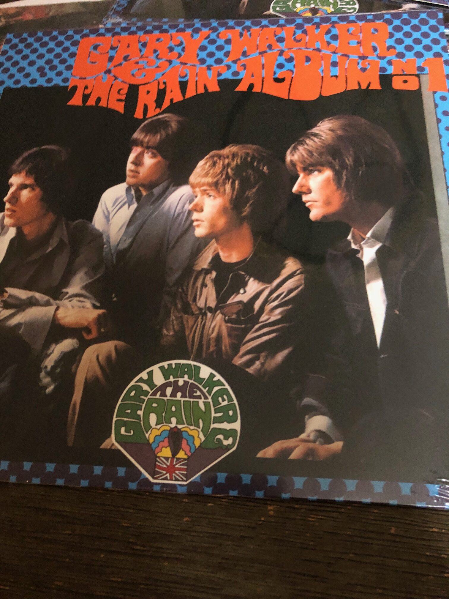GARY WALKER AND THE RAIN “ALBUM NUMBER 1” SEALED 180 GRAM RE GARY