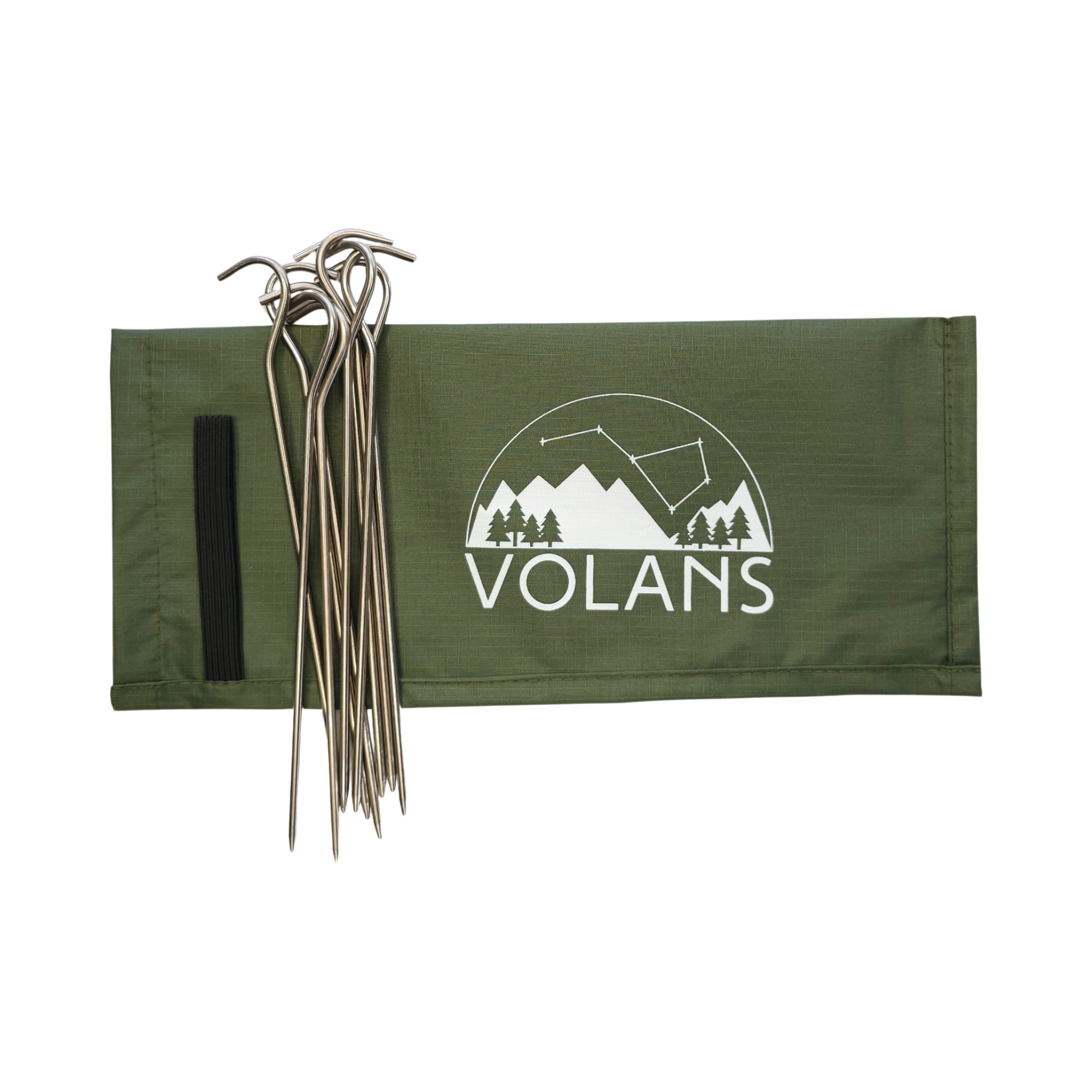 Titanium HookShaped Tent Pegs UltraLightweight Adventure Essentials