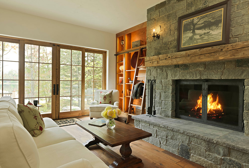 Volansky Studio • Stowe, Vermont Architecture • Traditional Scottish Stone Cottage