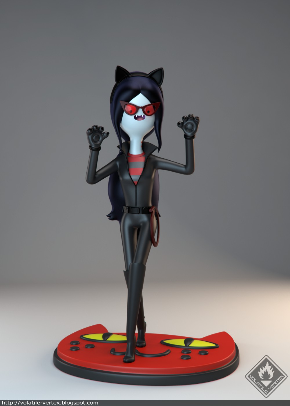 Bat Time Marceline Kyle aka Catwoman volatile vertex