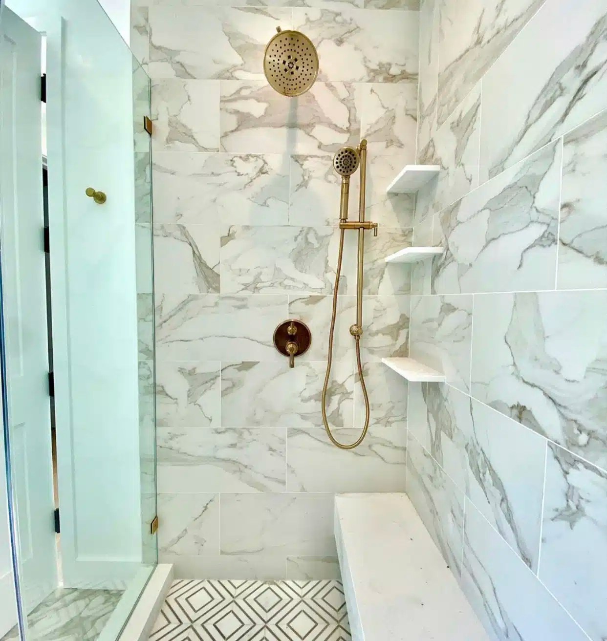 Full Bathroom Remodel Bellevue Volcano Builders