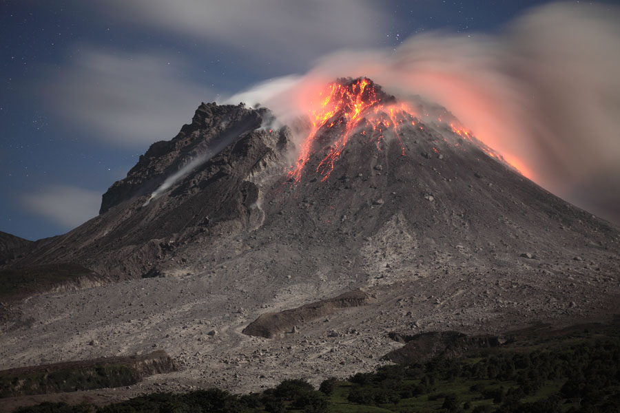 Montserrat Island, Soufriere Hills Volcano VolcanoCafé