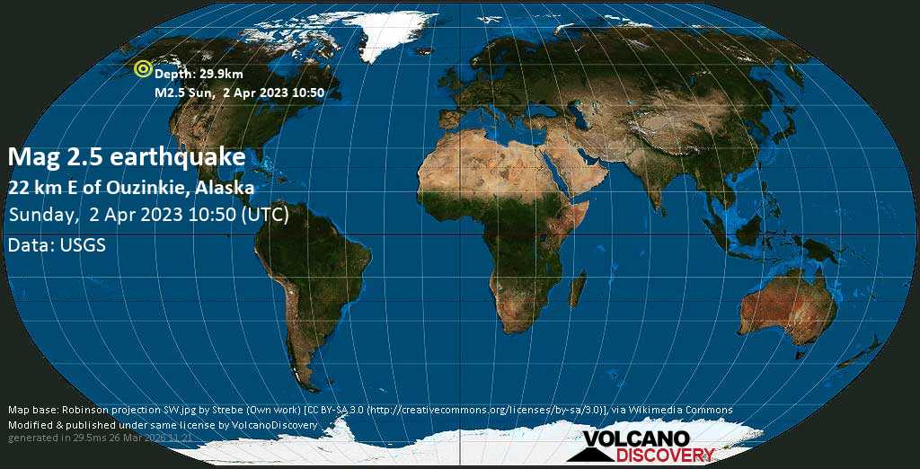 Latest Earthquakes USGS