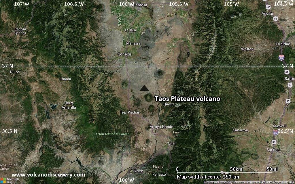 Taos Plateau volcano (New Mexico, United States) facts & information