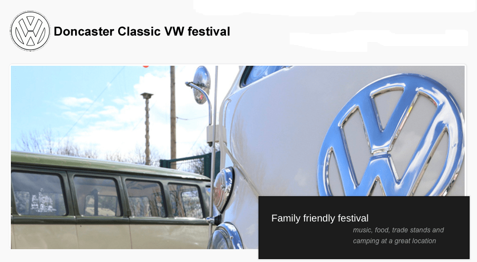 Doncaster Classic VW Festival 2016 Volksource