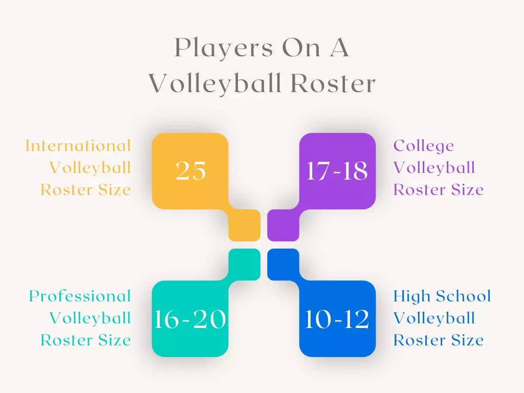 How Many Players Are On A Volleyball Team? Volleyball Blaze