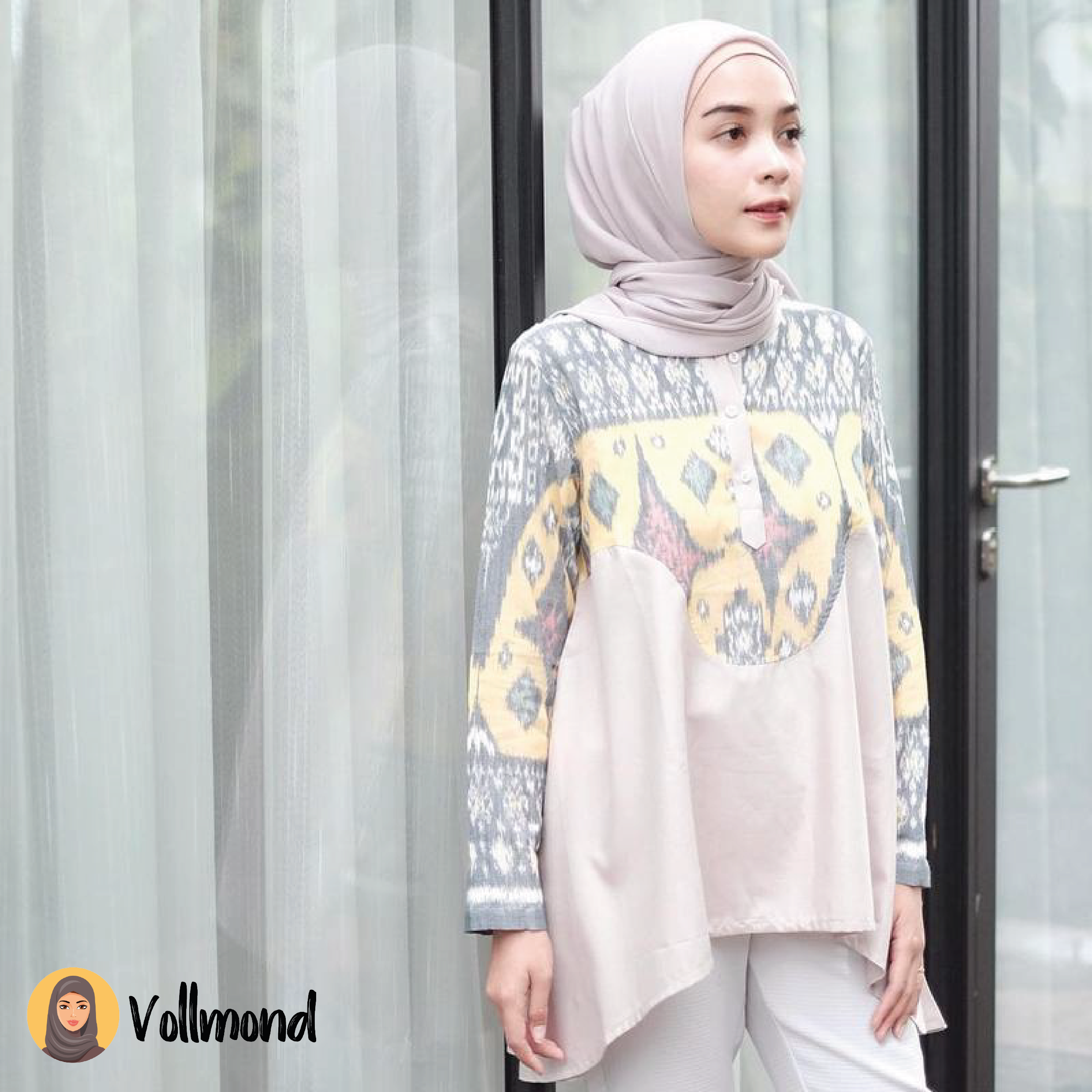 Padu Padan Fashion Hijab Kasual dengan Batik Bisa Jadi Inspirasi Para Hijabers Vollmond