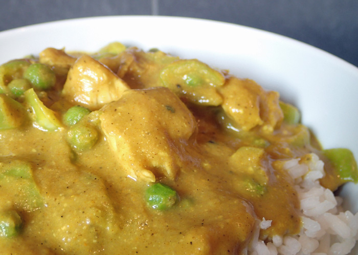 HähnchenCurry mit roten Linsen, indisch, glutenfrei Vollzeitvater