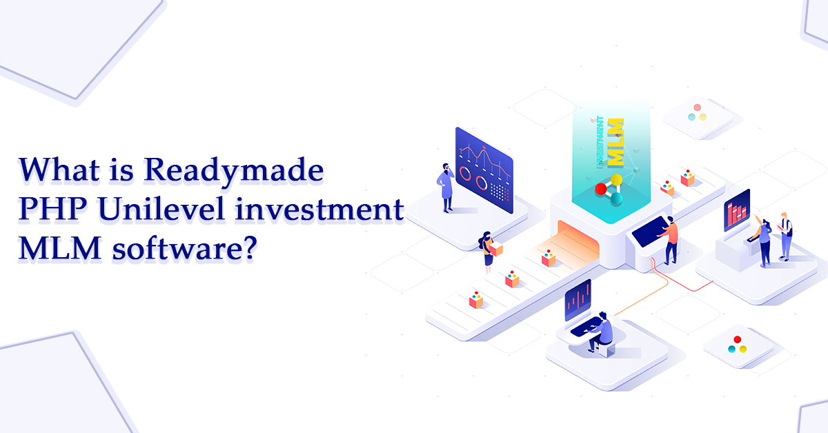 What is Readymade PHP Unilevel investment MLM software? Volochain
