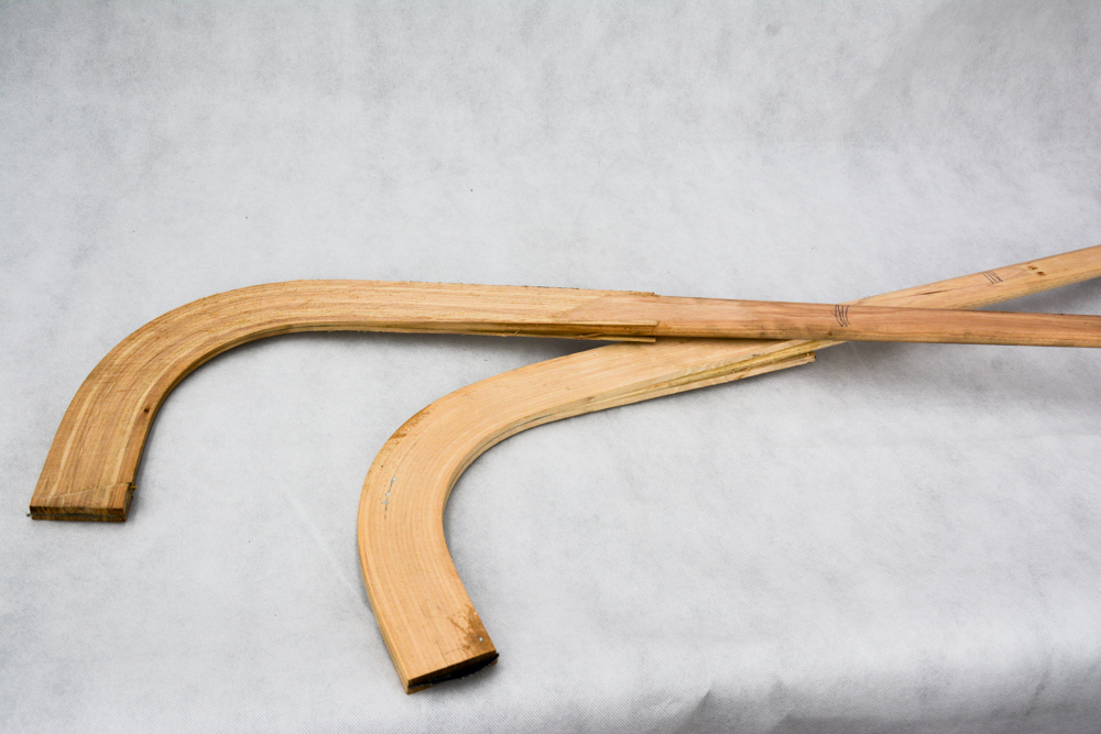 Machines for sanding and grinding hockey sticks Volpato LASM