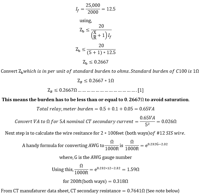 CURRENT TRANSFORMER SATURATION Voltage Disturbance