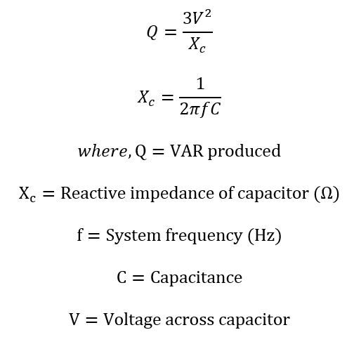 Star and Delta Connection of Capacitors Voltage Disturbance