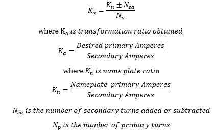 Adjusting Current Transformer Ratio – Voltage Disturbance