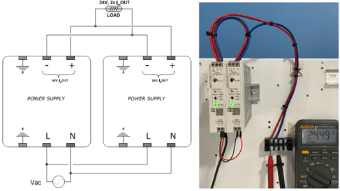 HOW TO CONNECT DC POWER SUPPLIES IN SERIES, PARALLEL AND REDUNDANT