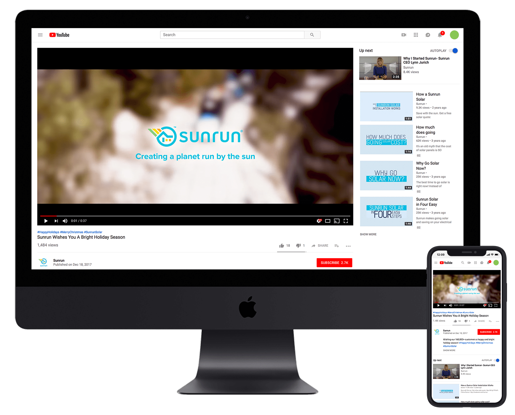 Sunrun Holiday Video VOLTAGE