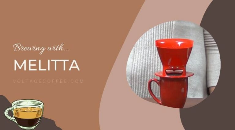 Brewing with the Melitta - Medium Grind w/ Ratio of 1:17
