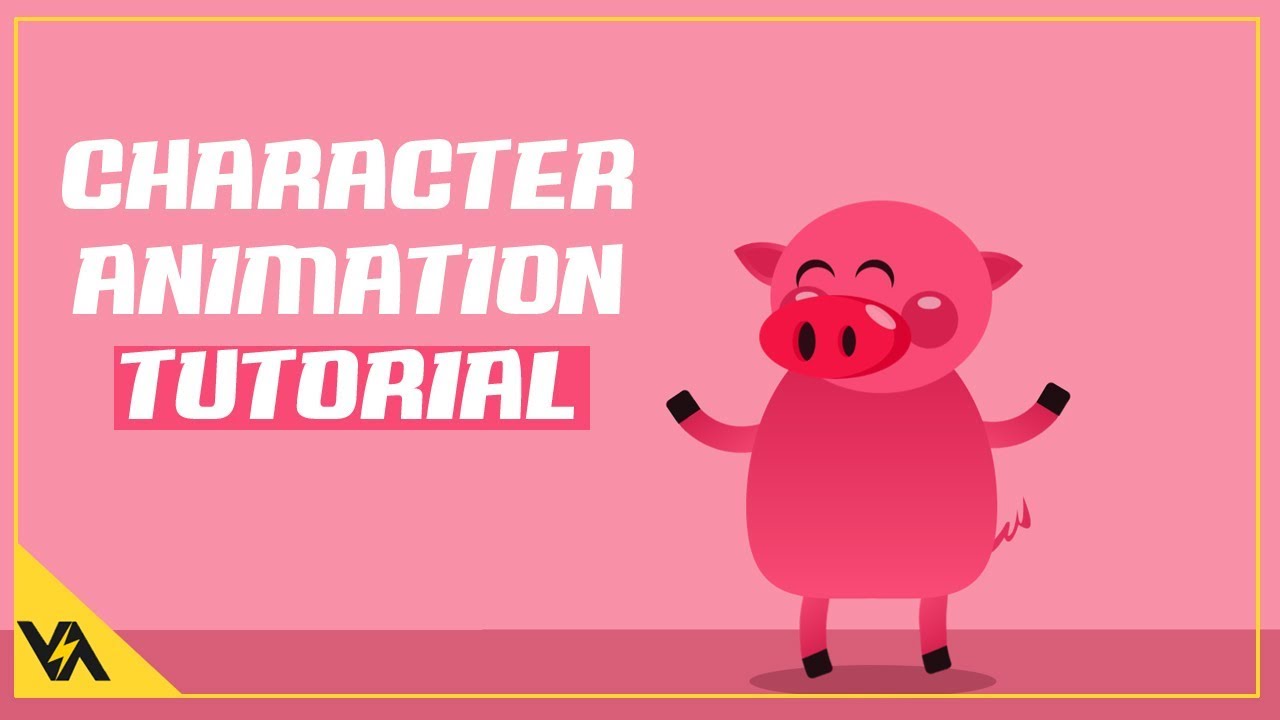 Character Animation Tutorial in After Effects ( NO PLUGIN