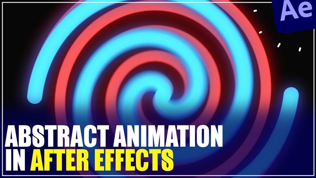 Abstract Animation with Shape Layers After Effects Tutorials CG