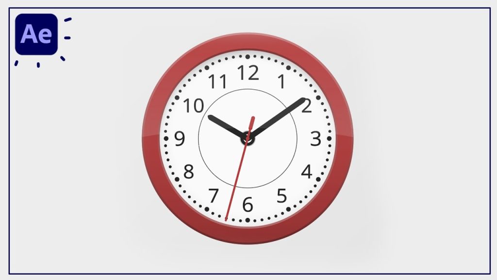 Clock Animation in After Effects Tutorials CG Animation Tutorials