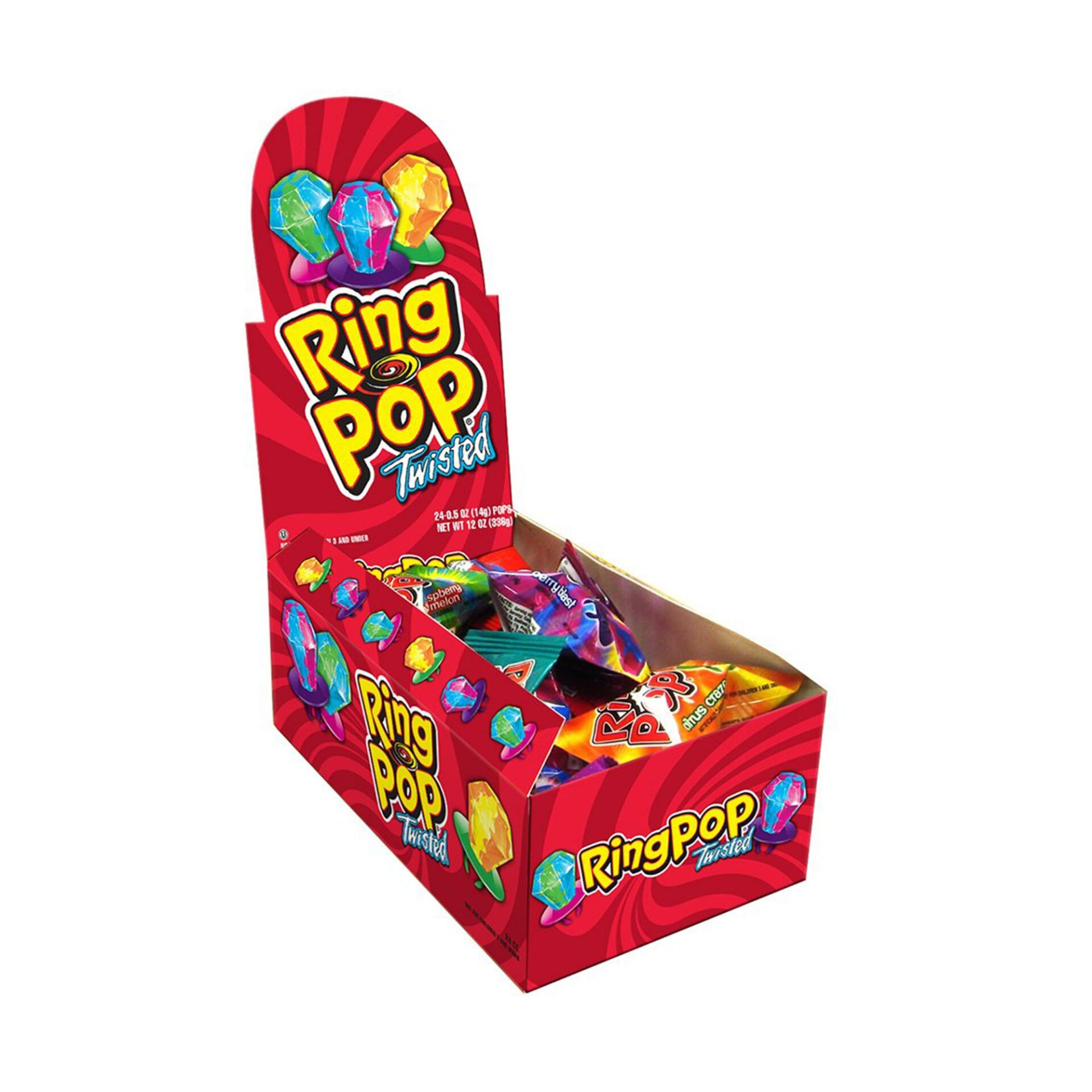 RING POP TWIST 24 CT