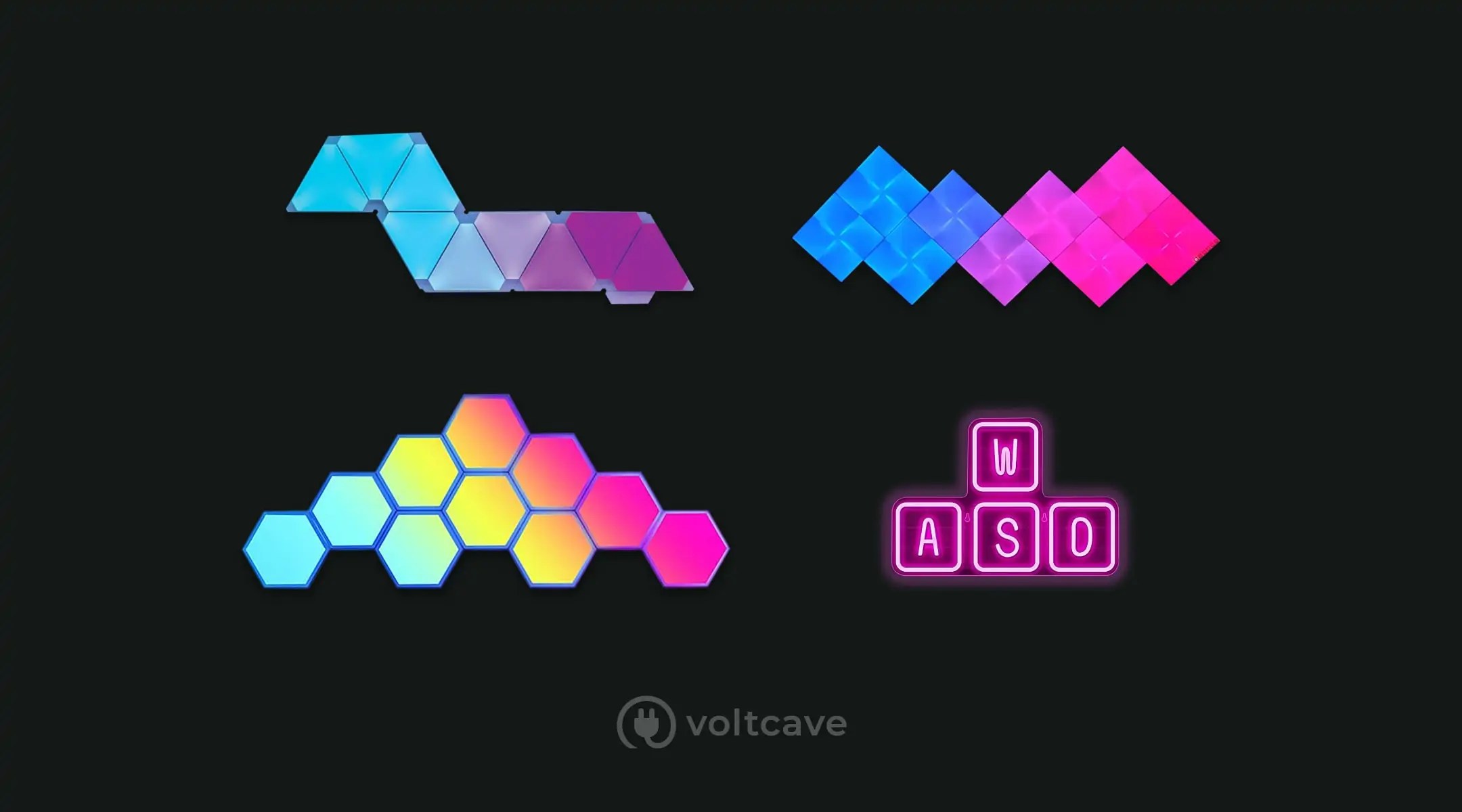 14 Great Gaming Lights for Your Game Room Wall Voltcave