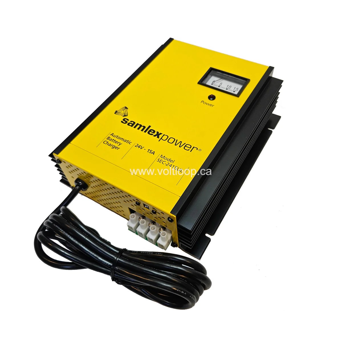 Samlex SEC2415UL 24V 15 Amp 3Bank Battery Charger Voltloop Canada