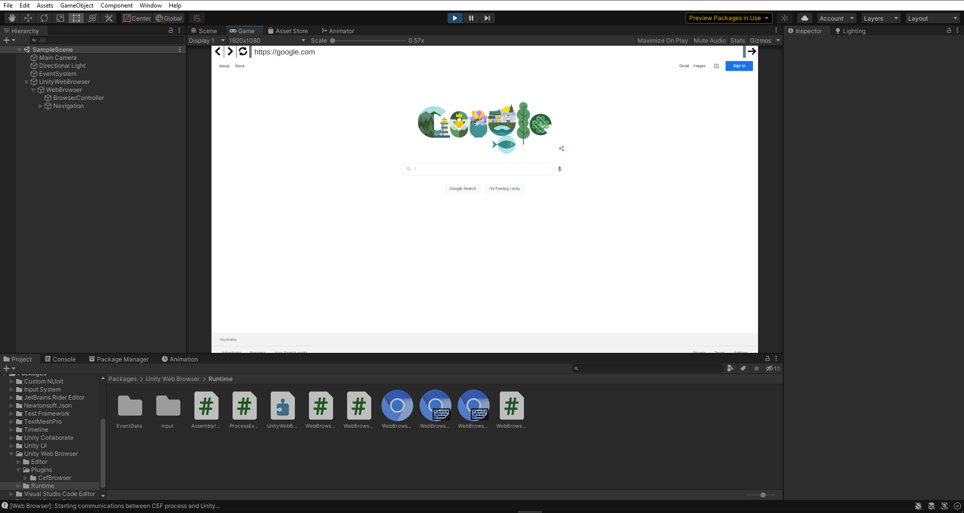 Unity  Browser Voltstro