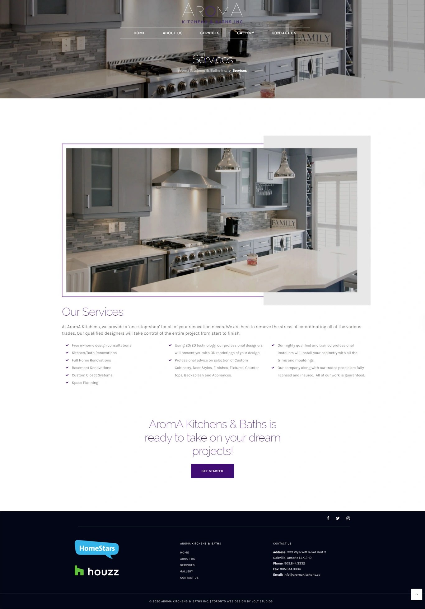 Aroma Kitchen & Baths Volt Studios