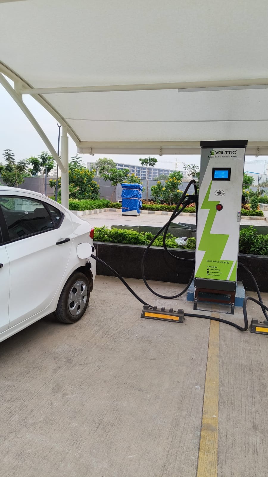 Volttic installed 60 KW CCS2 DC fast charger at Bangalore Electric Vehicle Charging Services