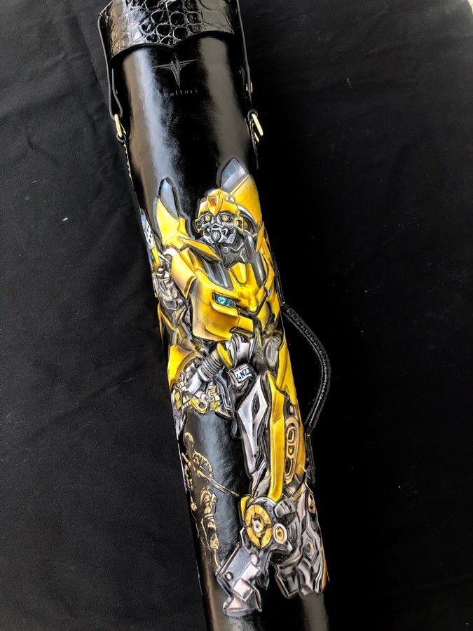 Bumblebee Volturi Cases Custom Leather Cue Case