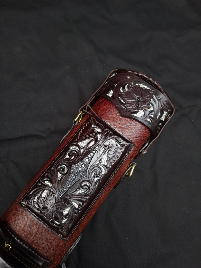 Buffalo12 Volturi Cases Custom Leather Cue Case