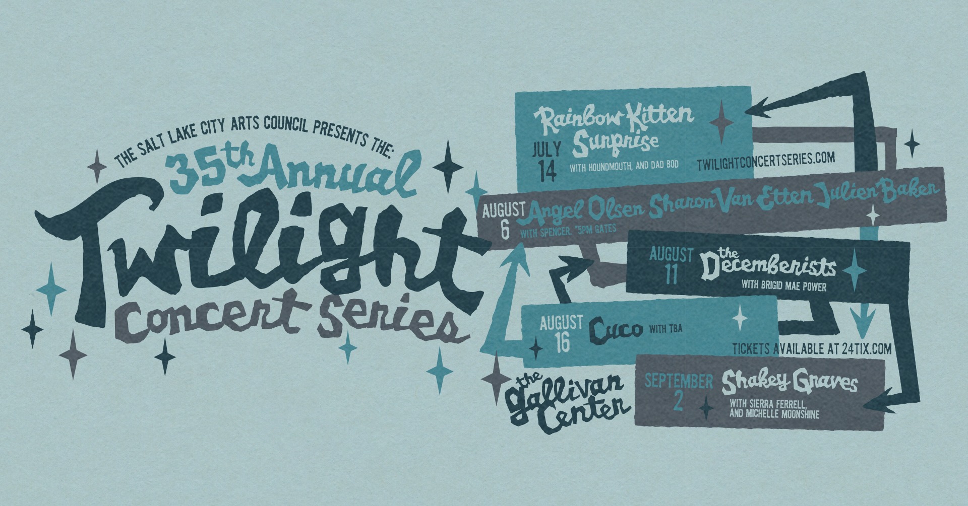 SLC Twilight Concert Series Announces 2022 Lineup Rainbow Kitten