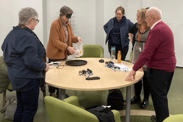 Galloway’s Visual Impairment Awareness Training Volunteer Centre Sefton