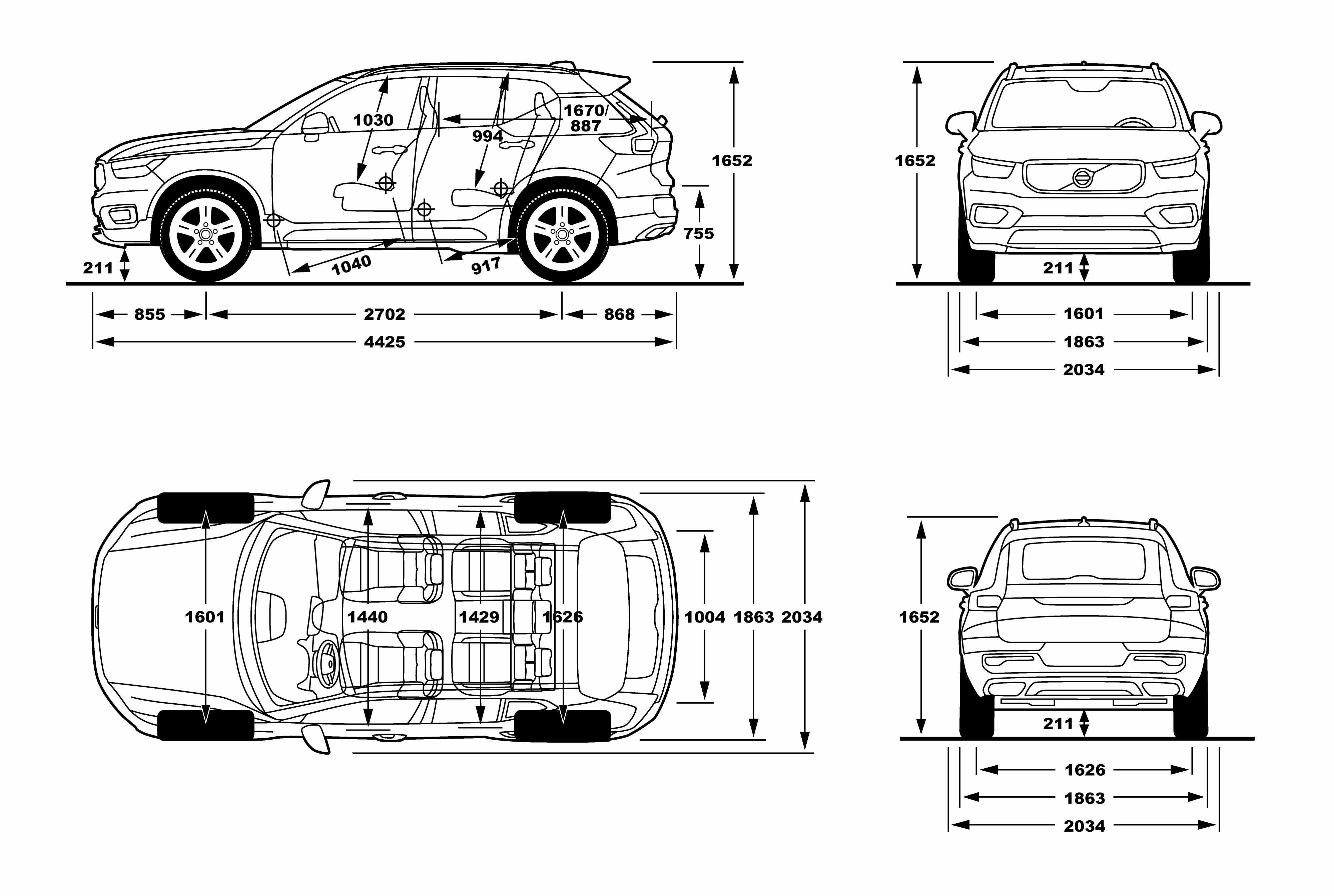 2024 Xc40 Dimensions Rivy Susana