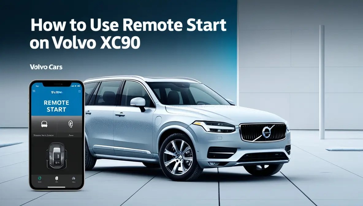 How To Use Remote Start On Volvo XC90?