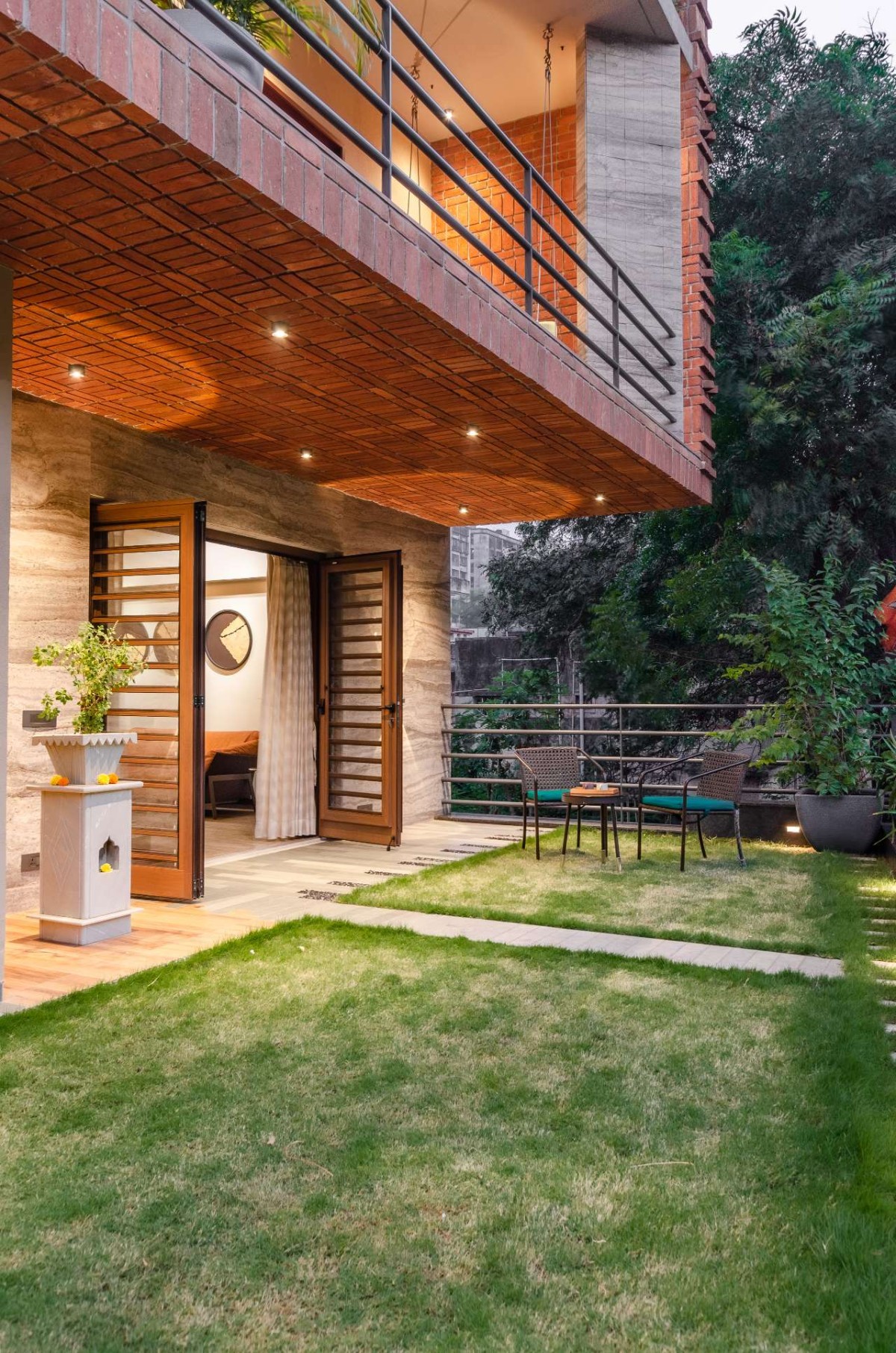 Kandarp A House of Interaction by Aangan Architects