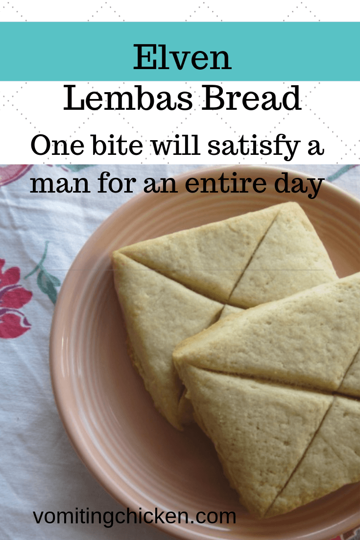 Elven Lembas Bread recipe one bite will satisfy a man for a day!