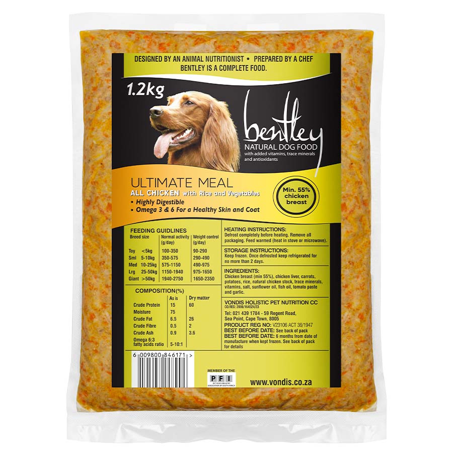 Schedule & Save Bentley Ultimate High Protein 1.2kg Online Dog Food