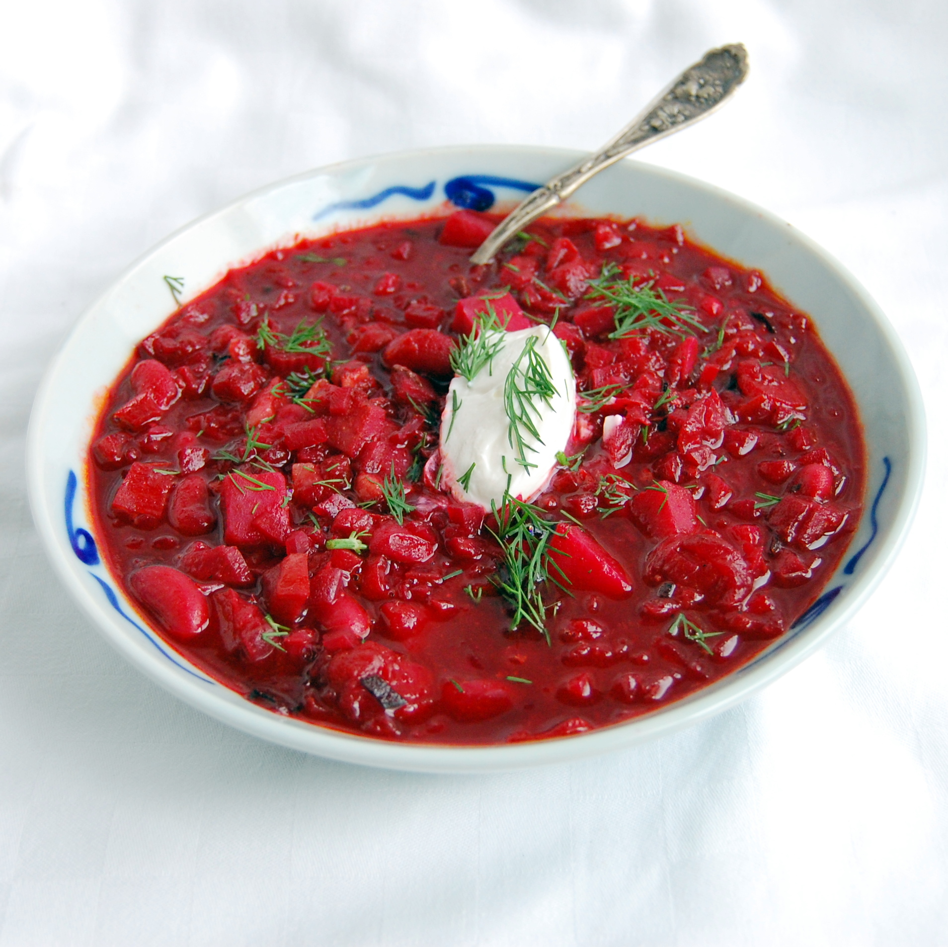 Ukrainian Borscht with Pancetta and Juniper Voodoo & Sauce