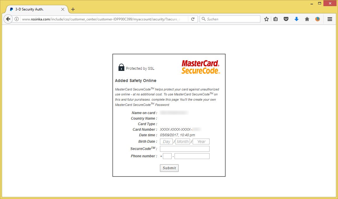 PayPalPhishing [PayPal] Aktualisieren Sie Ihr Konto! von Service